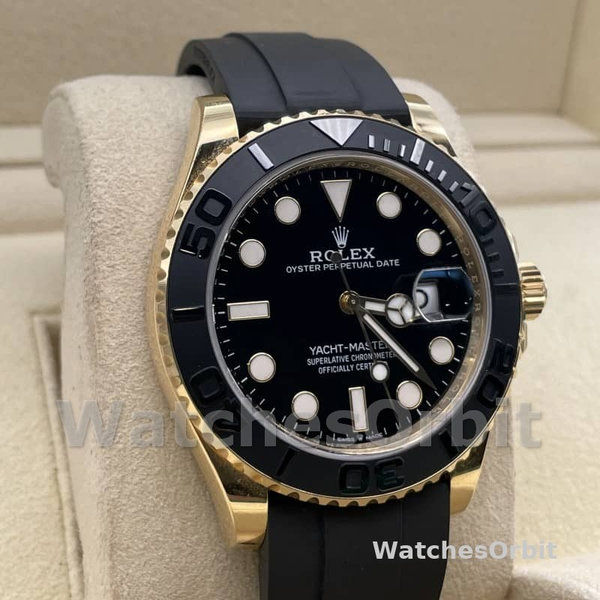 Mens Rolex Yacht‑Master-M226658 0001, 42mm, Black Replica Watch Image