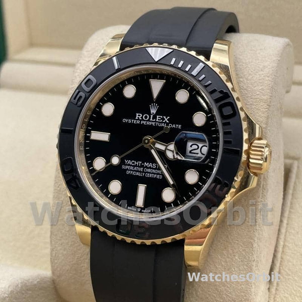 Mens Rolex Yacht‑Master-M226658 0001, 42mm, Black Replica Watch Image