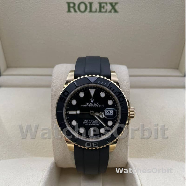 Mens Rolex Yacht‑Master-M226658 0001, 42mm, Black Replica Watch Image
