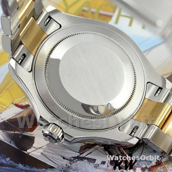 Mens Rolex Yacht-Master 40mm Mens-16623-Steel & Yellow Gold-MOP White Dial MOP Replica Image