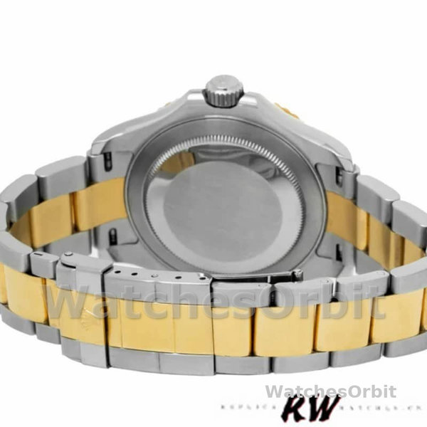 Mens Rolex Yacht-Master 40mm Mens-16623-Steel & Yellow Gold-Rhodium Grey Dial Grey<br /> Replica Watch Image